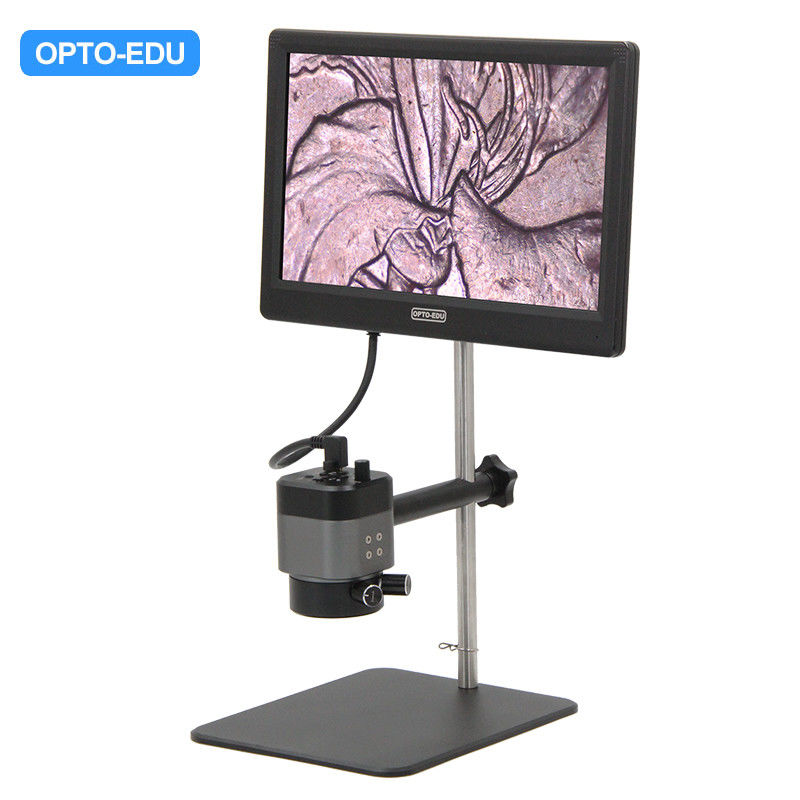 12.5" LCD HDMI USB Digital Microscope 6x - 39.4x 2.0M Real Time Auto