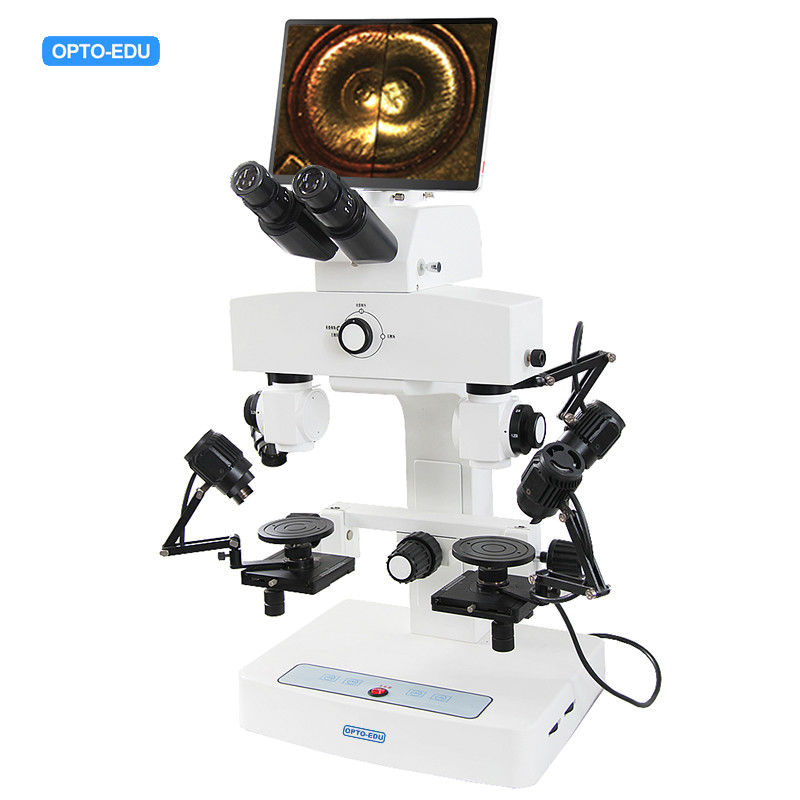 OPTO-EDU A18.1825-LCD Digital Comparison Microscope with 3.2x~230x Magnification 10.5" LCD Camera and 8.0M Resolution