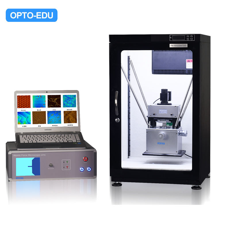 Opto Edu A62.4503 Atomic Force Microscope with 50μm Scan Range 0.2nm Resolution and 0.6Hz~4.34Hz Scan Rate for Laboratory Research