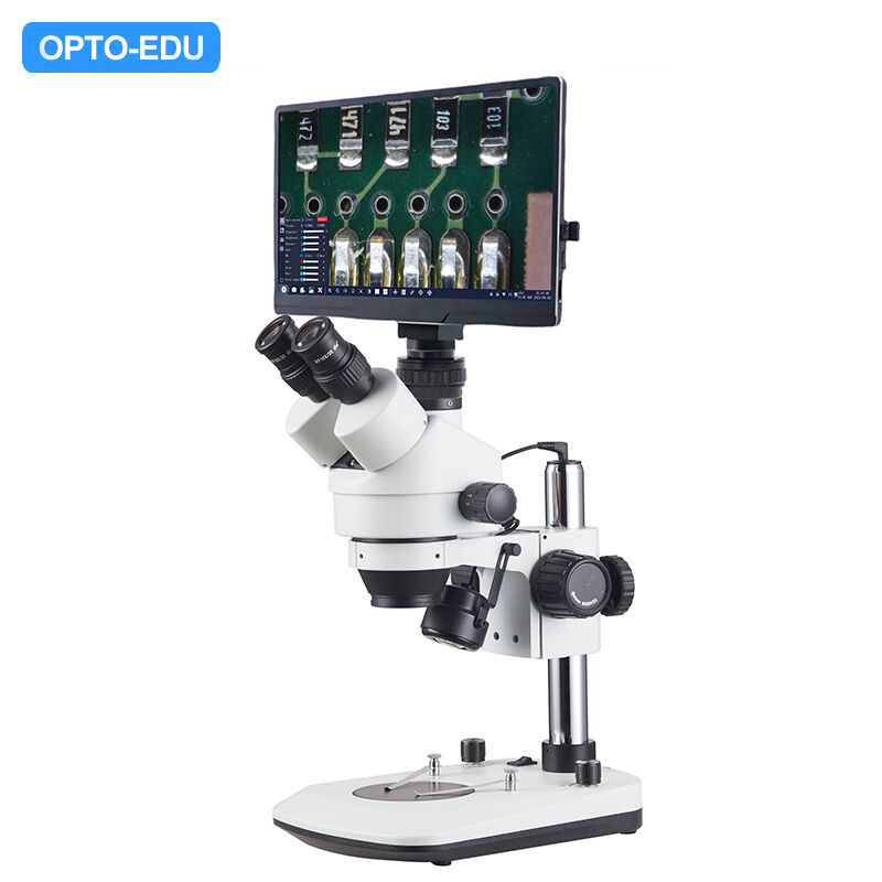 OPTO-EDU A36.3610 8.0M 11.6" LCD Digital Stereo Microscope HDMI USB3.0 WIFI Support WIFI Net